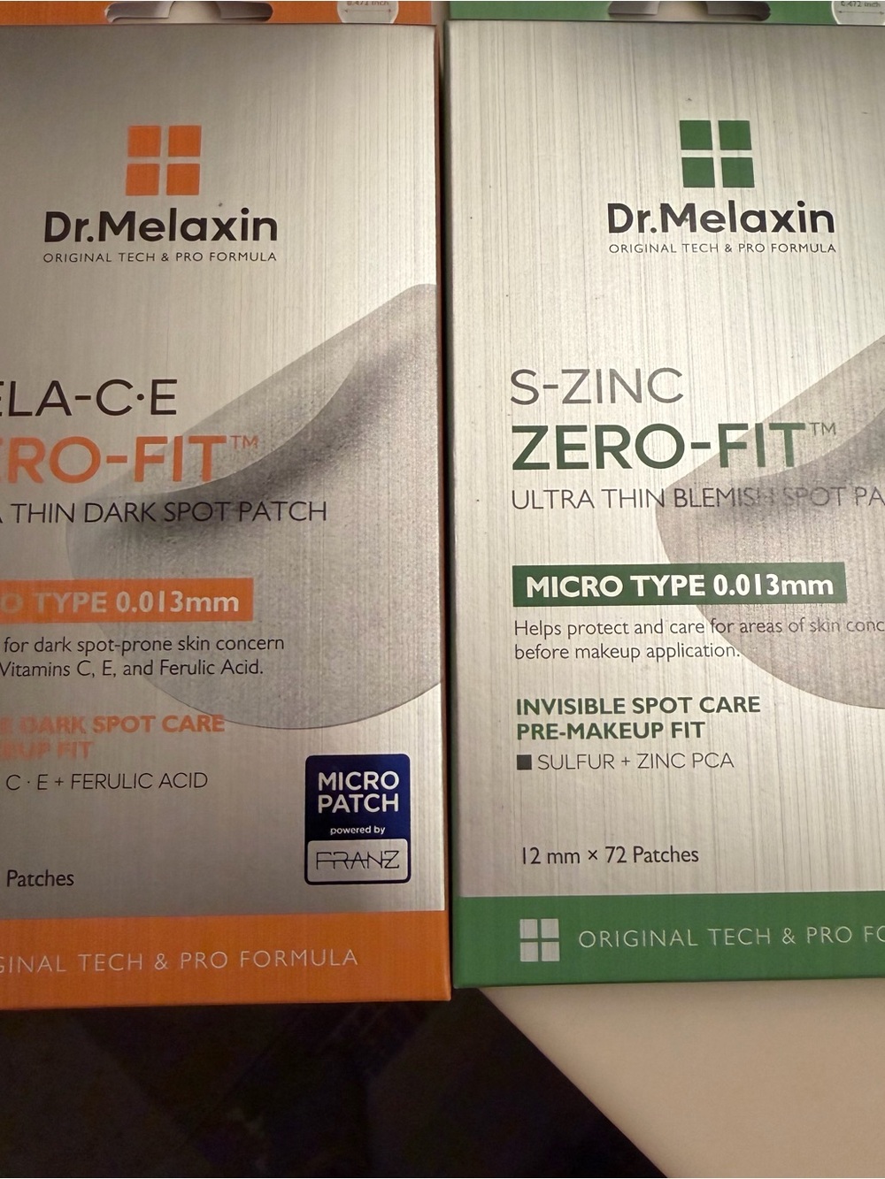Zero-Fit Micro Spot Patches — Orange & Green